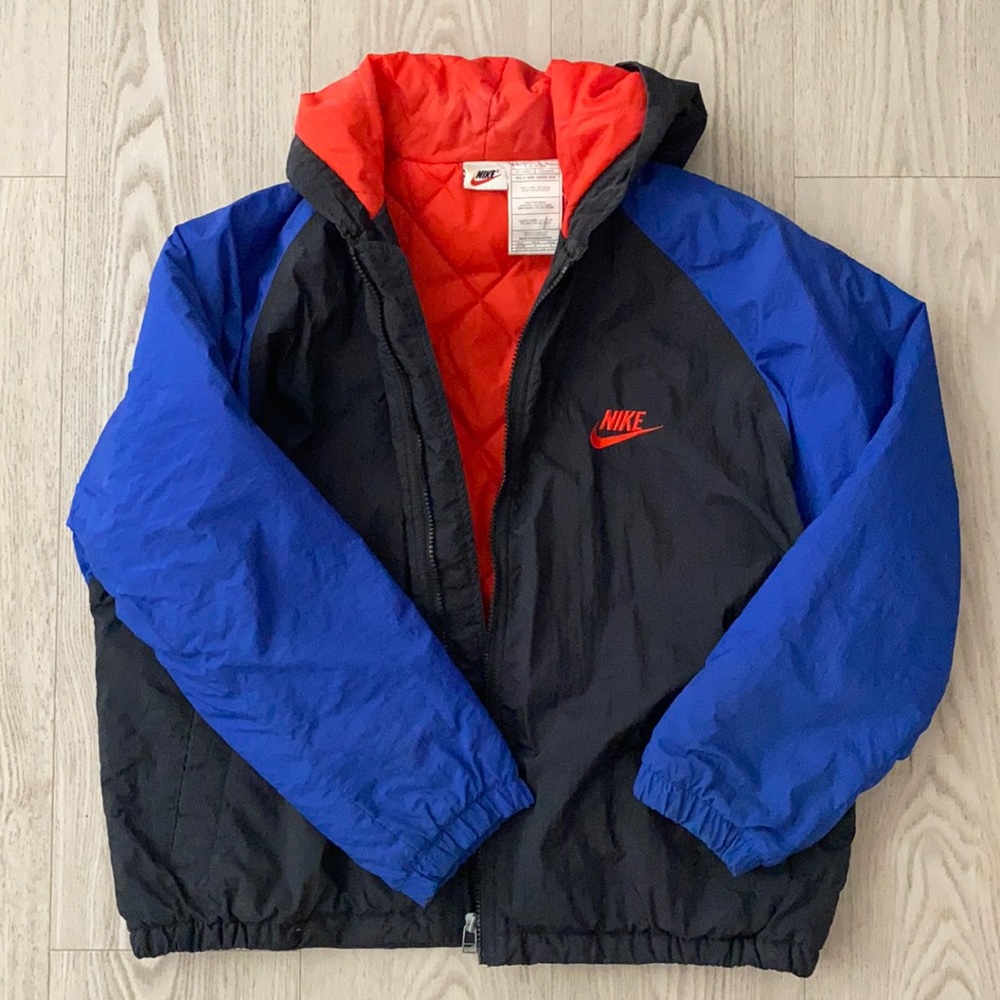 Vintage Nike Sport Bomber Windbreaker Jacket Sz M